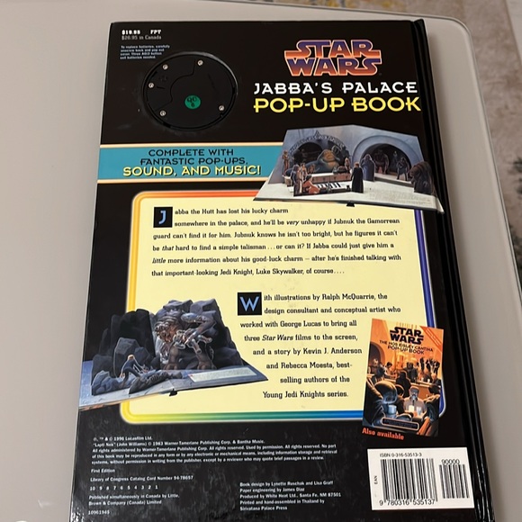 NWT STAR WSRS JABBA’s PALACE POP-UP BOOK with original Star Wars music - Picture 2 of 8